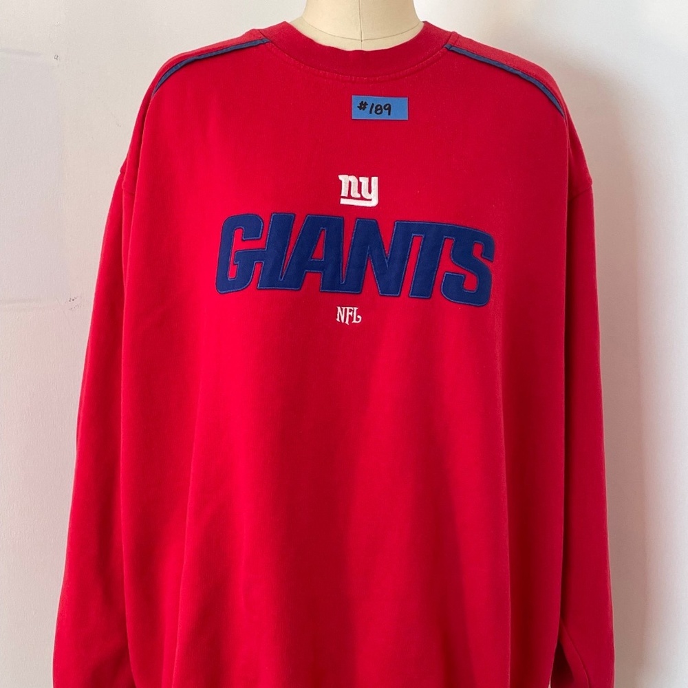 New York Giants NFL Football Sweatshirt VINTAGE Large